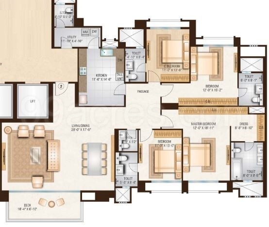Floor Plan one hiranandani park Floor Plan Floor Plan