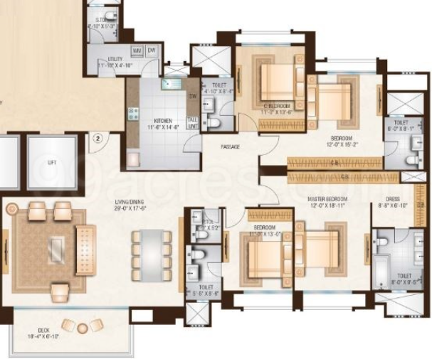 Floor Plan one hiranandani park Floor Plan Floor Plan