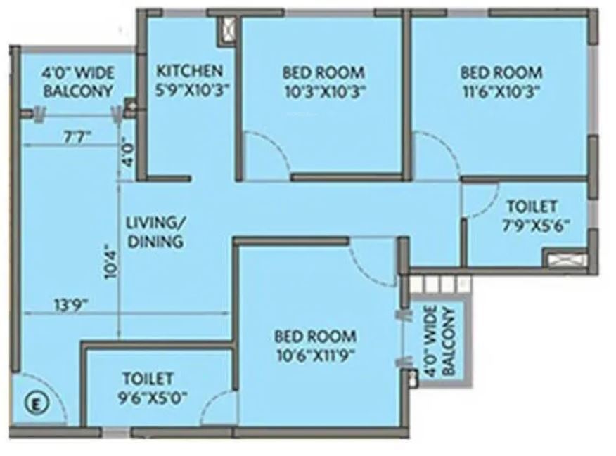 Floor Plan  waterfront phase ii Floor Plan Floor Plan