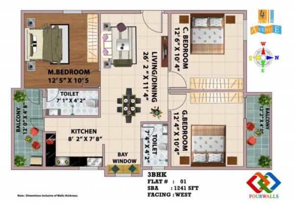  avenue Floor Plan Floor Plan
