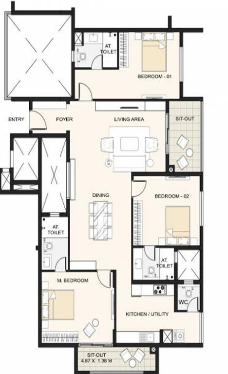 Floor Plan akhinta residences Floor Plan Floor Plan