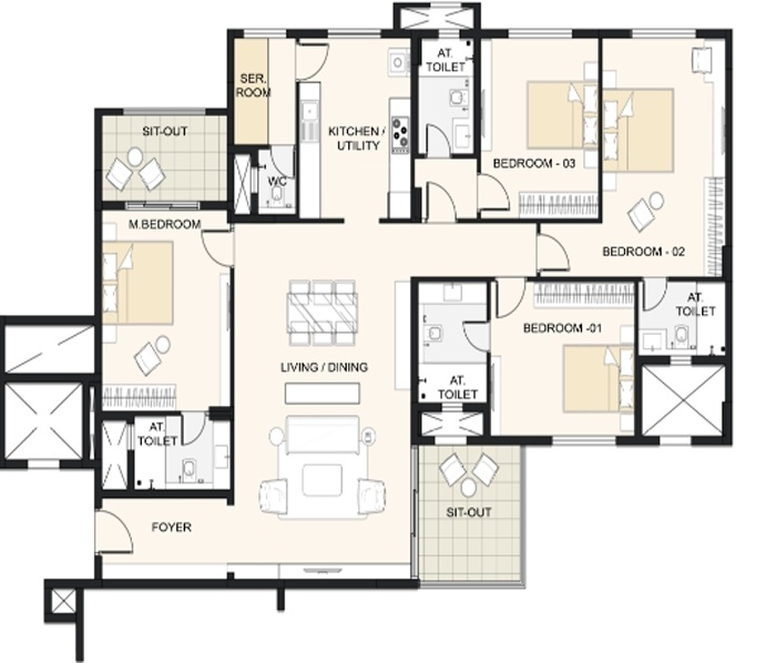 Floor Plan akhinta residences Floor Plan Floor Plan