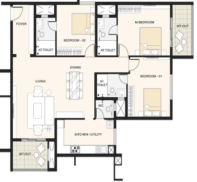 Floor Plan akhinta residences Floor Plan Floor Plan
