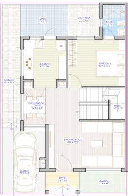  suvas-ananta Floor Plan Ground Floor Plan