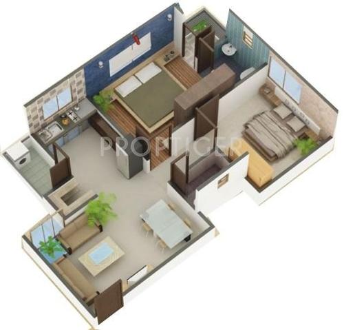 Rashmi Sankalp (2BHK+2T (918 sq ft) 918 sq ft)