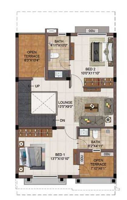  vistaaz Floor Plan First Floor Plan