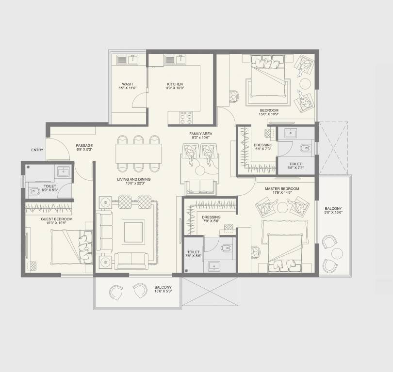 woods ville Floor Plan Floor Plan