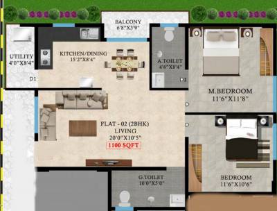  one Floor Plan Floor Plan