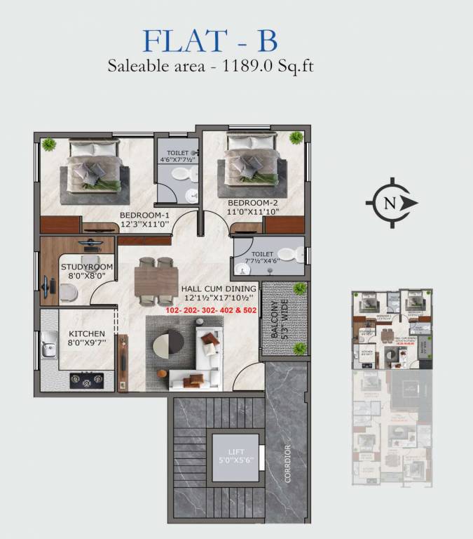 Floor Plan premium deluxe flat Floor Plan Floor Plan