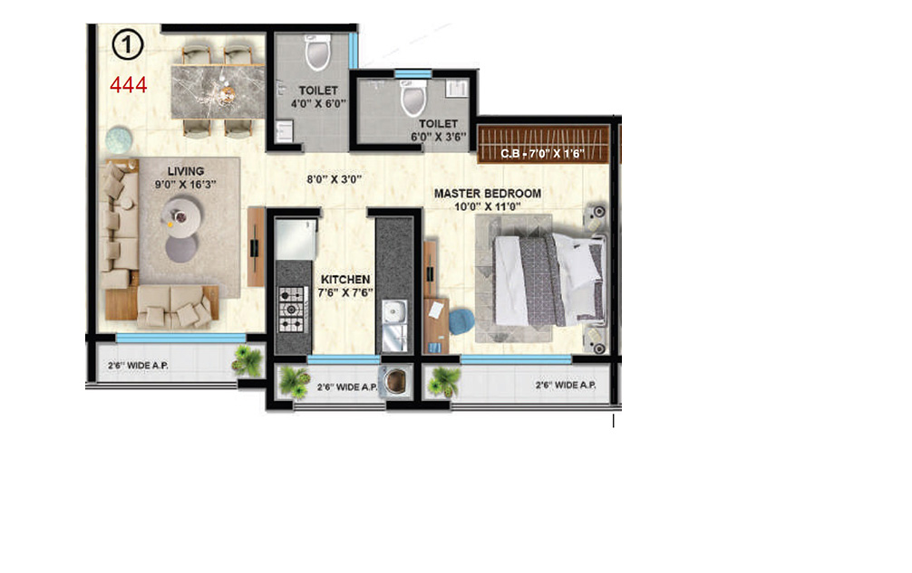 Floor Plan flamingo residency Floor Plan Floor Plan