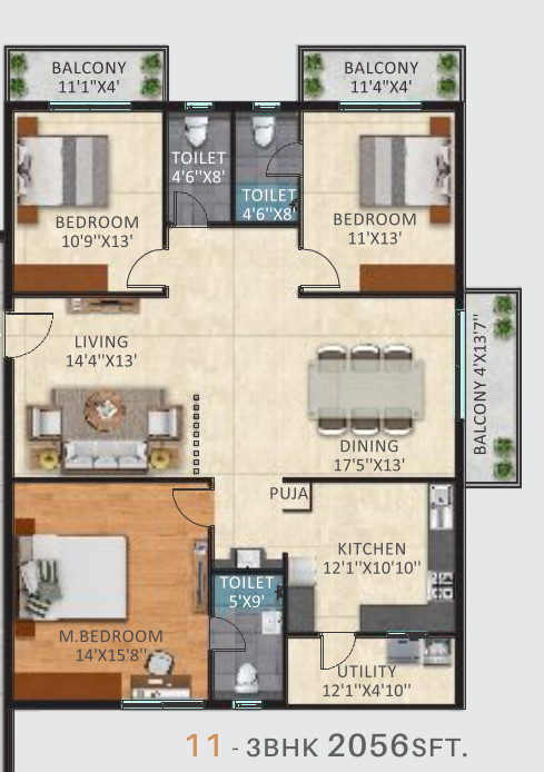 Floor Plan sujay global elara Floor Plan Floor Plan