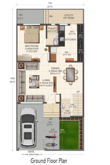  himalaya sunshine Floor Plan Ground Floor Plan