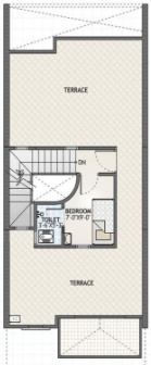  kunj villas Floor Plan Terrace Floor Plan