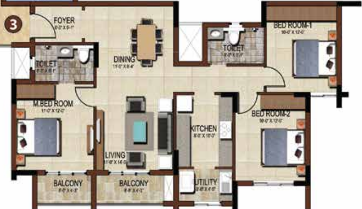 Floor Plan east crest Floor Plan Floor Plan