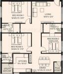  Green City Heights (3BHK+3T (1,710 sq ft) + Pooja Room 1710 sq ft)