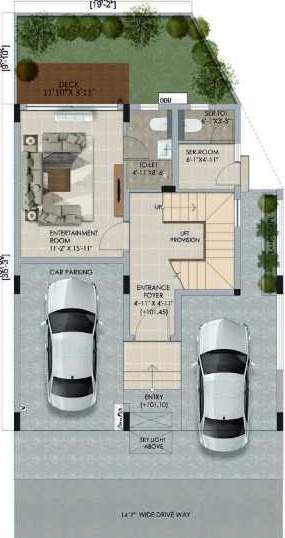  gardenia Floor Plan Ground Floor Plan
