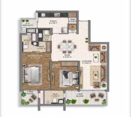 Floor Plan  wave-gardens-a-sanctuary-of-luxury-living Floor Plan Floor Plan