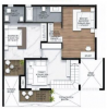 earth-and-sky Floor Plan Upper Level Duplex Plan