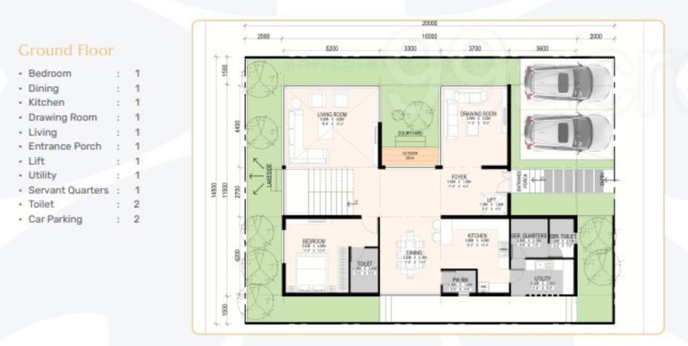 the boat club Floor Plan Ground Floor Plan