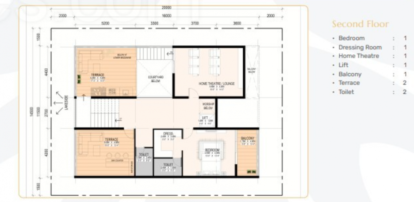 Second Floor Plan the boat club Floor Plan Second Floor Plan