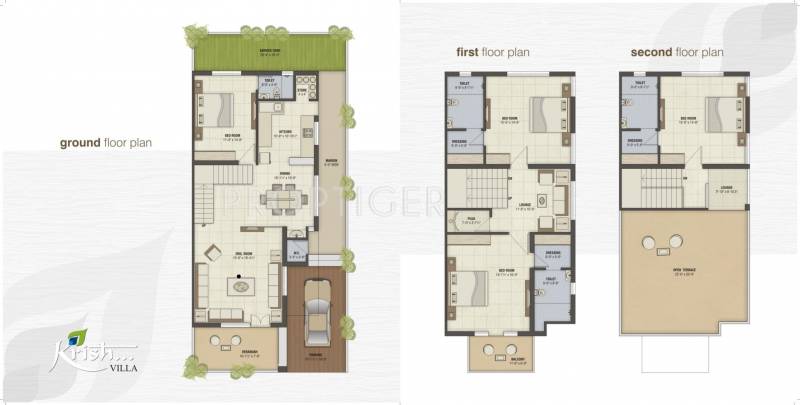 Savaliya Krish Villa (4BHK+4T (3,510 sq ft)   Pooja Room 3510 sq ft)