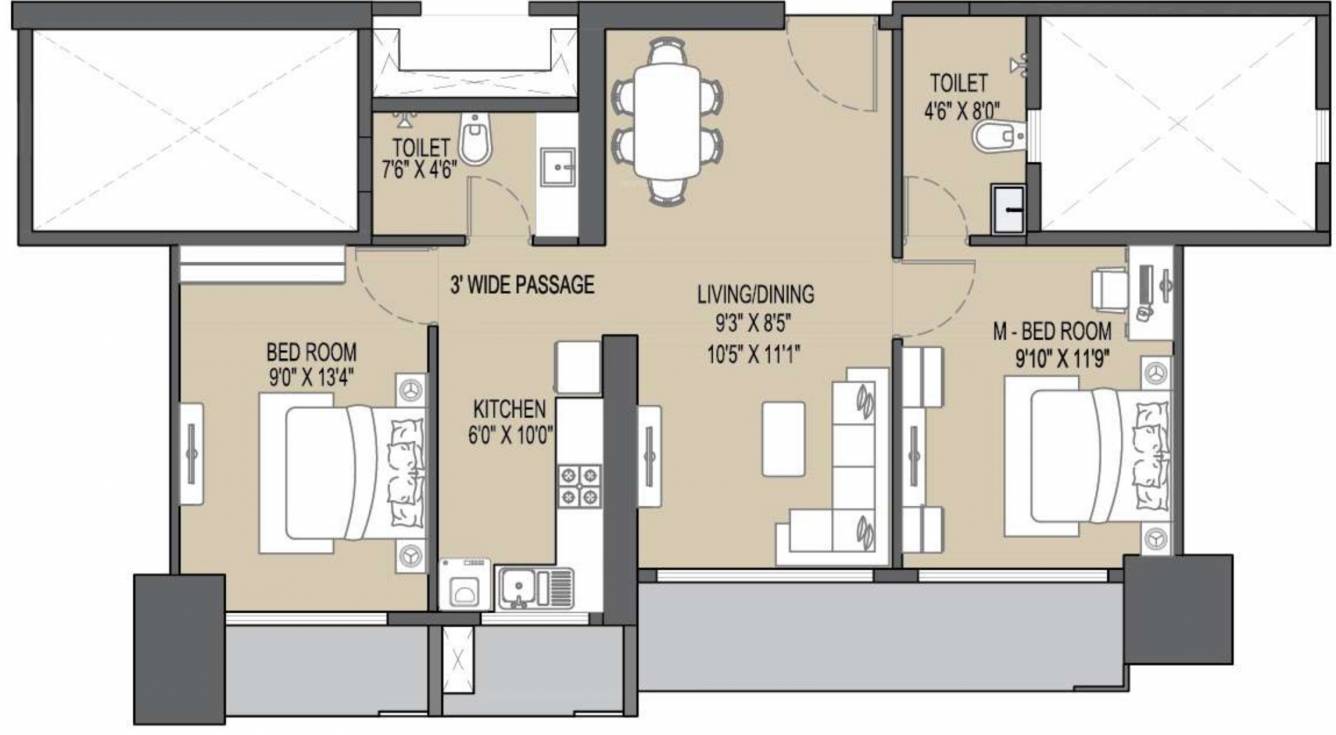  downtown Floor Plan Floor Plan