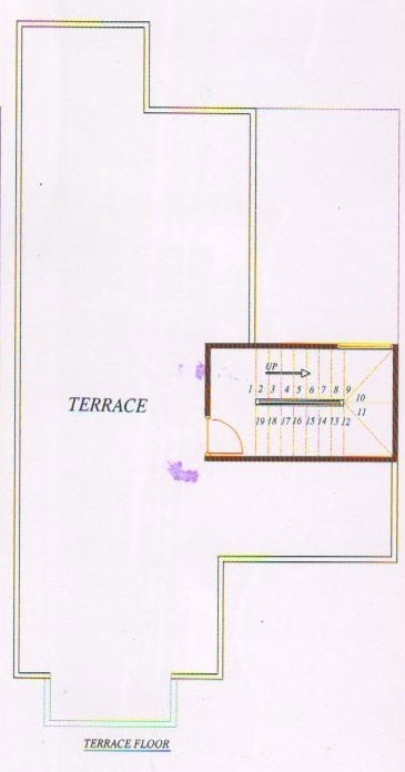Terrace Floor Plan town Floor Plan Terrace Floor Plan