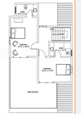  129-weekend-villas Floor Plan First Floor Plan