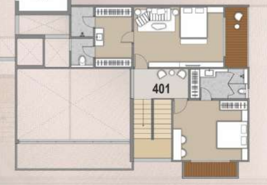 Upper Level Duplex Plan aatman Floor Plan Upper Level Duplex Plan