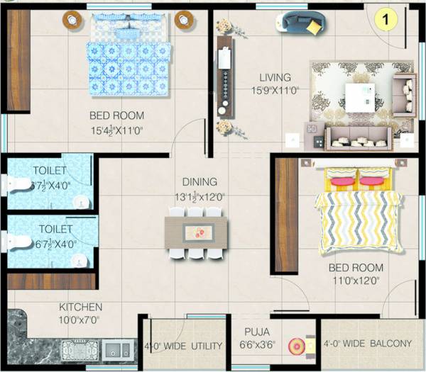 Floor Plan sree-balaji-pearl Floor Plan Floor Plan