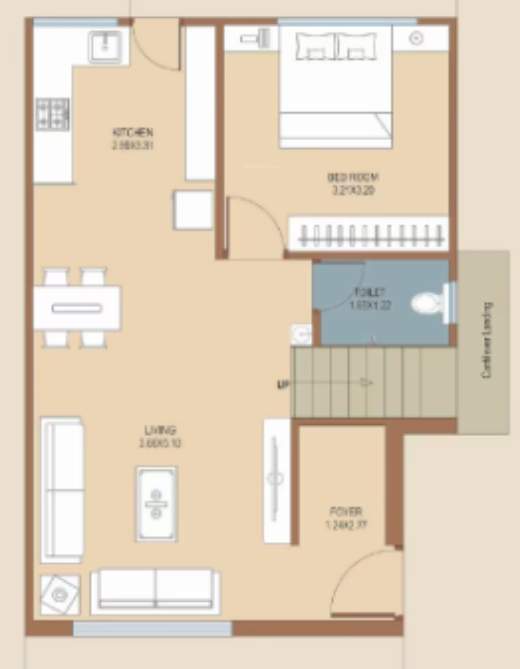  villa Floor Plan Ground Floor Plan