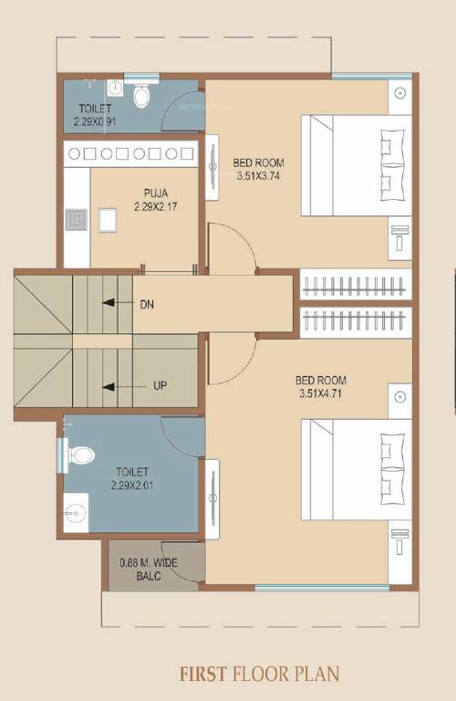  villa Floor Plan First Floor Plan