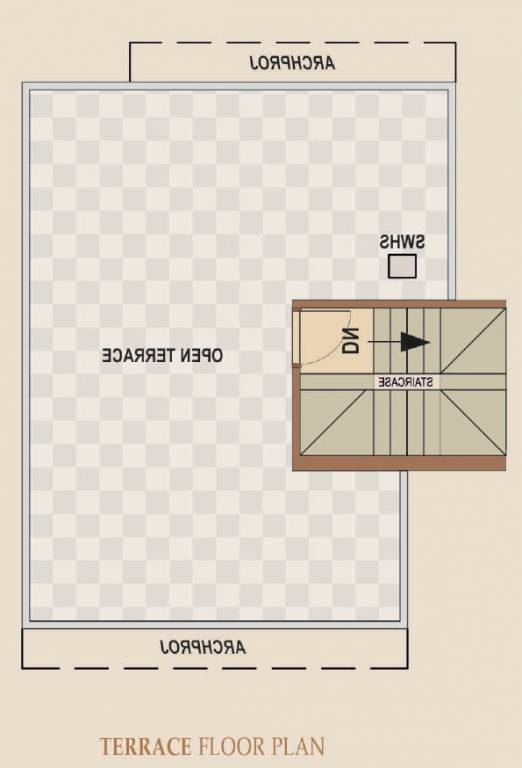 Terrace Floor Plan villa Floor Plan Terrace Floor Plan