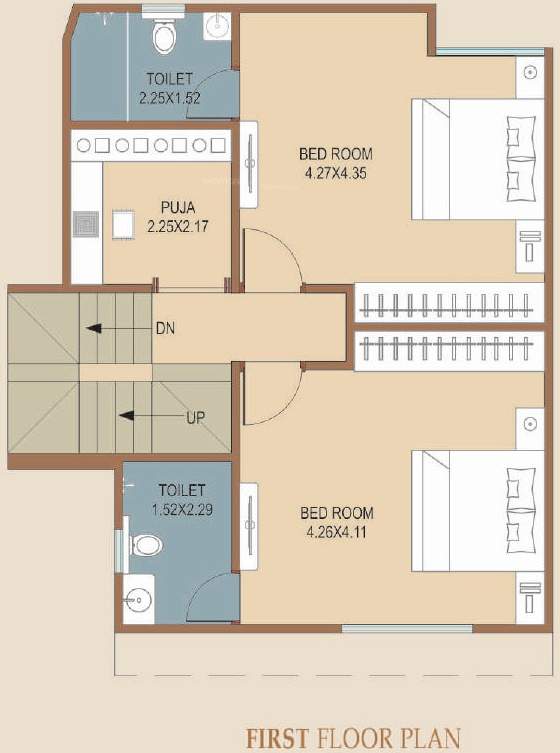  villa Floor Plan First Floor Plan