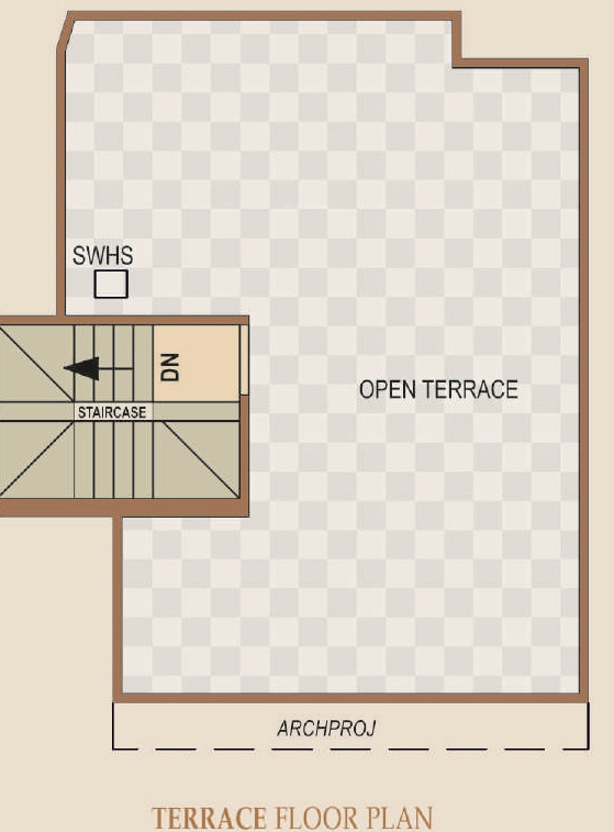 Terrace Floor Plan villa Floor Plan Terrace Floor Plan