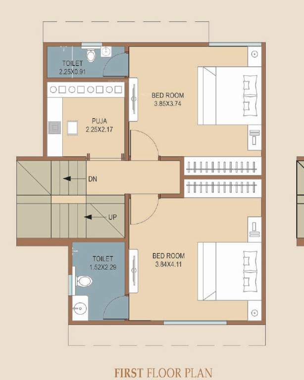  villa Floor Plan First Floor Plan