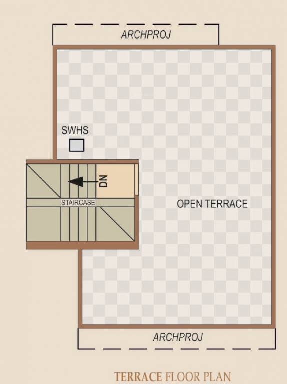 Terrace Floor Plan villa Floor Plan Terrace Floor Plan