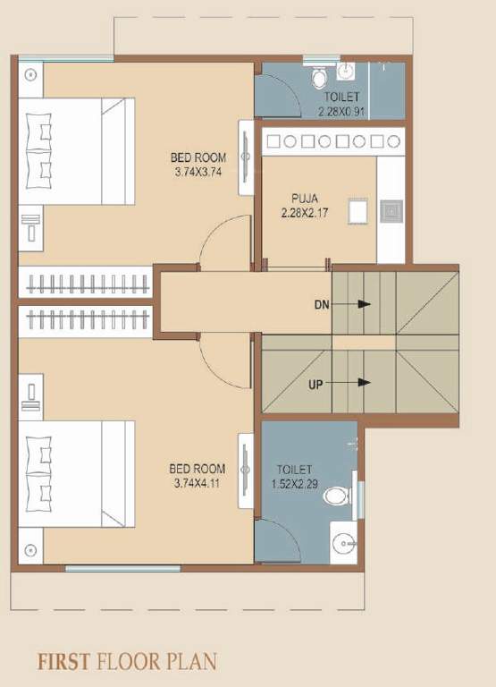  villa Floor Plan First Floor Plan