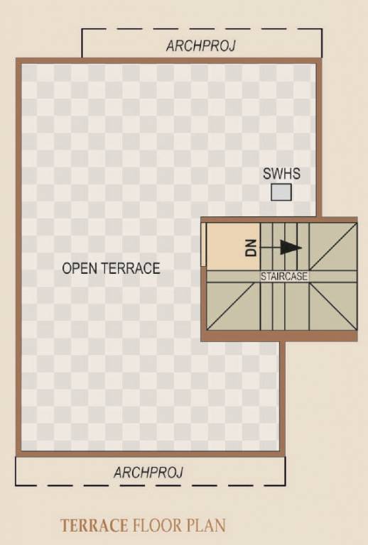 Terrace Floor Plan villa Floor Plan Terrace Floor Plan
