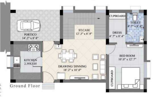 bansidhar swain housing project Floor Plan Ground Floor Plan