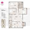 Shreekar Seattle Park Floor Plan (3BHK+3T)