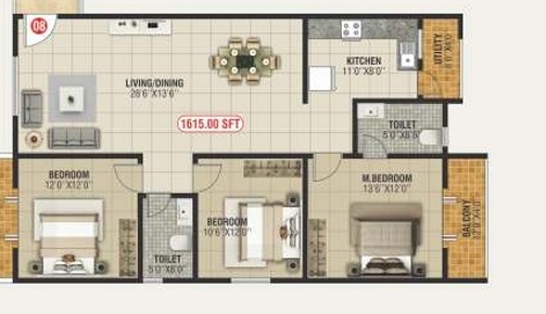 Floor Plan unnathi vaibhavi Floor Plan Floor Plan