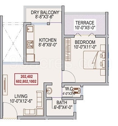  residency Floor Plan Floor Plan