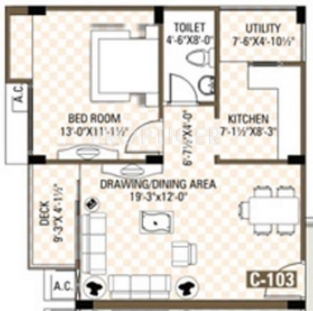 Unique UDB Celebrations (1BHK+1T (792 sq ft) 792 sq ft) Unique UDB Celebrations (1BHK+1T (792 sq ft) 792 sq ft)
