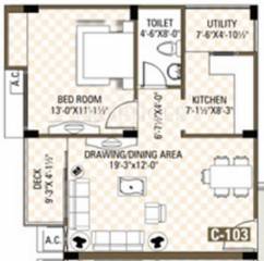 Unique UDB Celebrations (1BHK+1T (792 sq ft) 792 sq ft) Unique UDB Celebrations (1BHK+1T (792 sq ft) 792 sq ft)