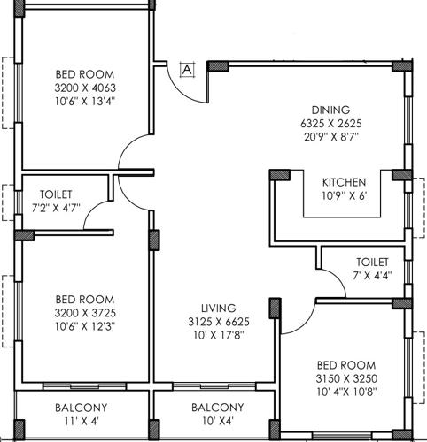  pentium-cooperative-housing-society Floor Plan Floor Plan