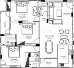 Unique Indus (3BHK+3T (1,754 sq ft) 1754 sq ft)