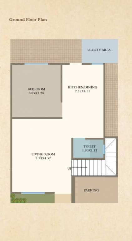 akshar prime Floor Plan Ground Floor Plan