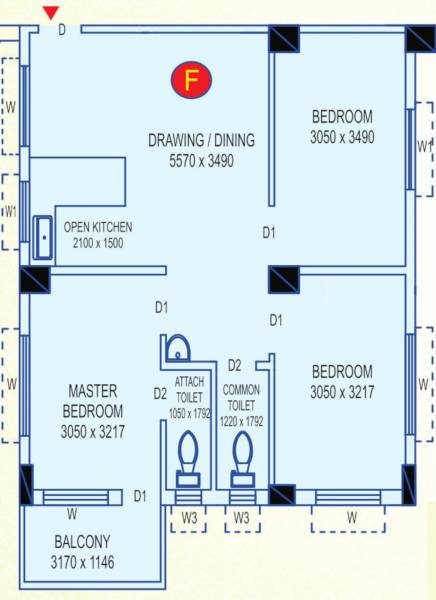 tapoban-city-block-4 Floor Plan Floor Plan