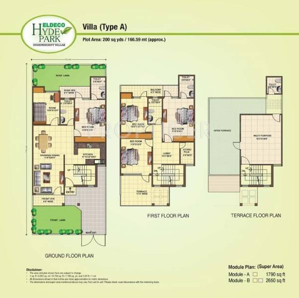Eldeco Hyde Park (5BHK+5T (2,364 sq ft) 2364 sq ft)